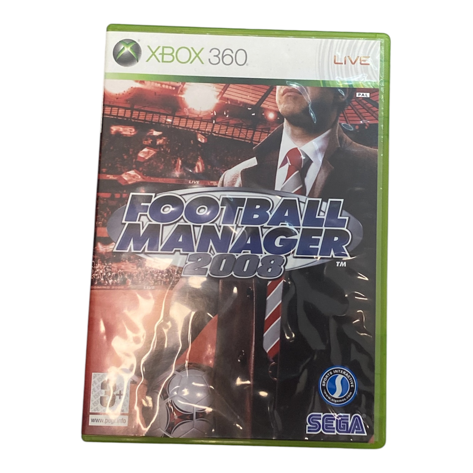 HRA XBOX 360 FOOTBALL MANAGER 2008