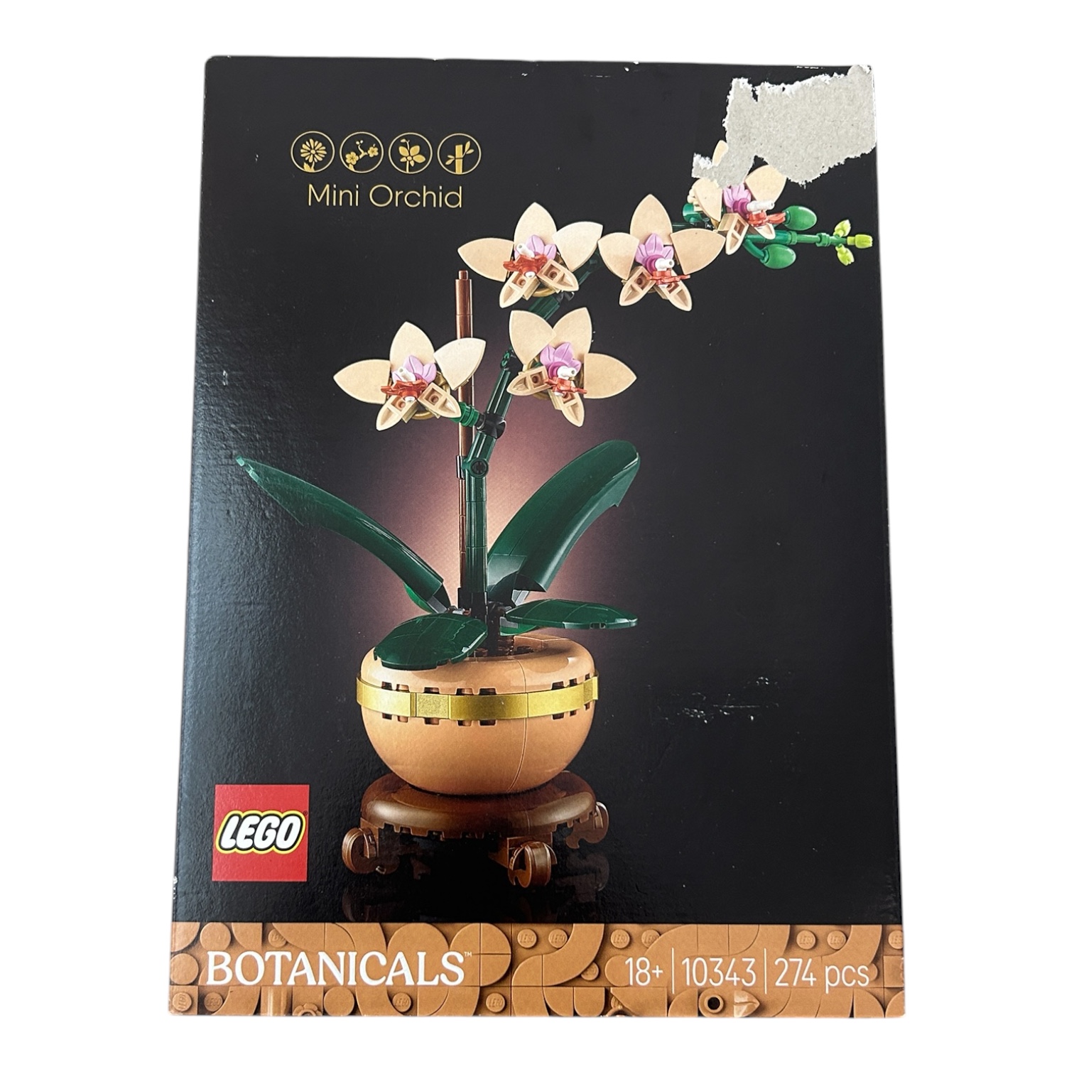 LEGO(R) BOTANICALS 10343 MALÁ ORCHIDEA