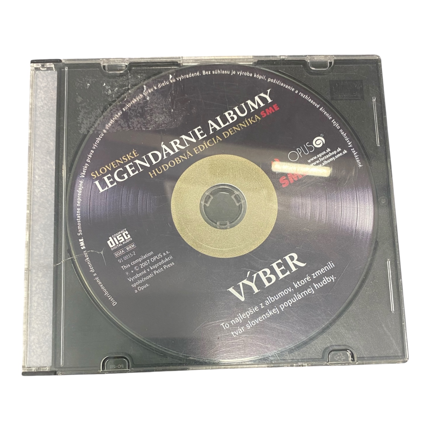 CD SLOVENSKÉ LEGENDÁRNE ALBUMY