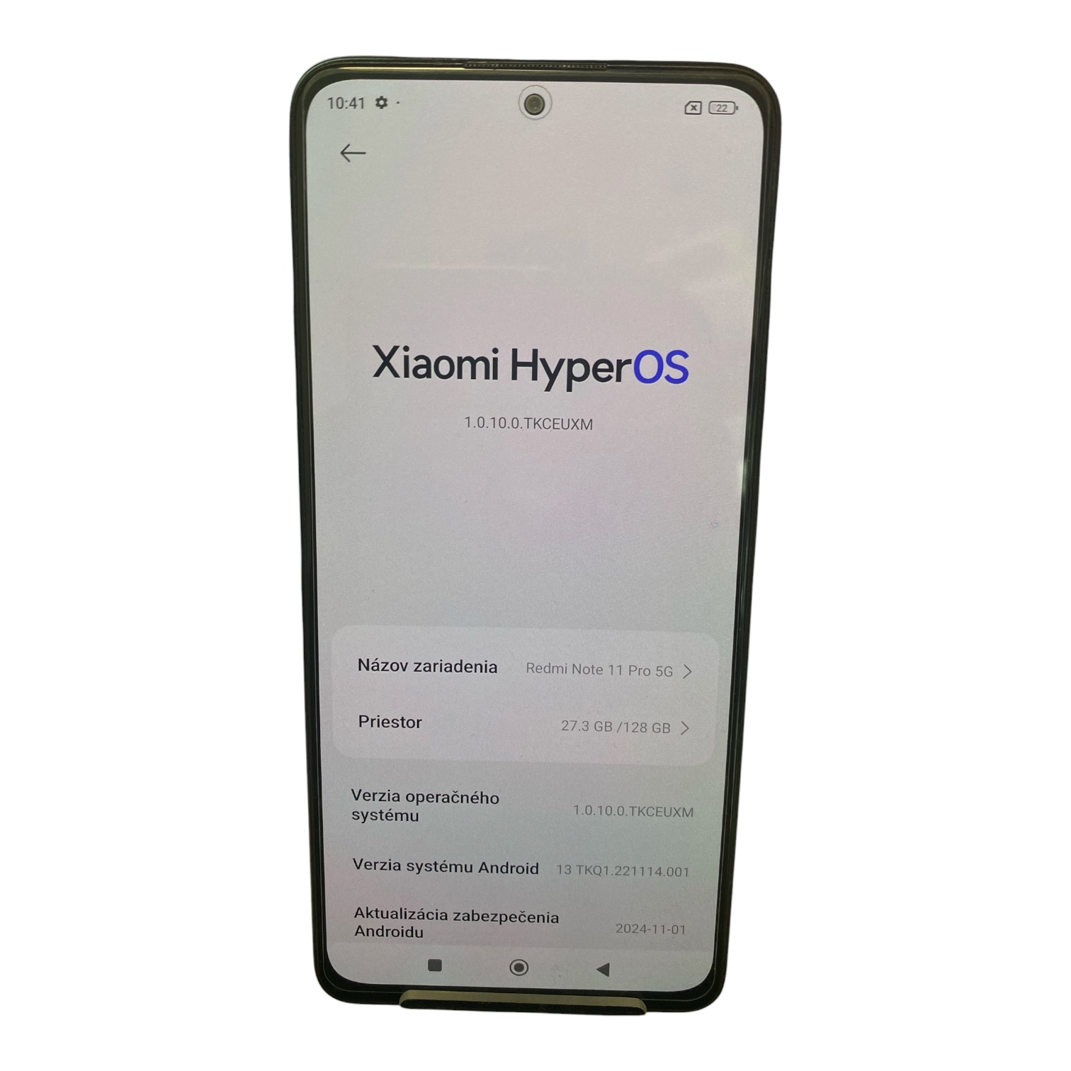 TELEFÓN XIAOMI REDMI NOTE 11 PRO 5G